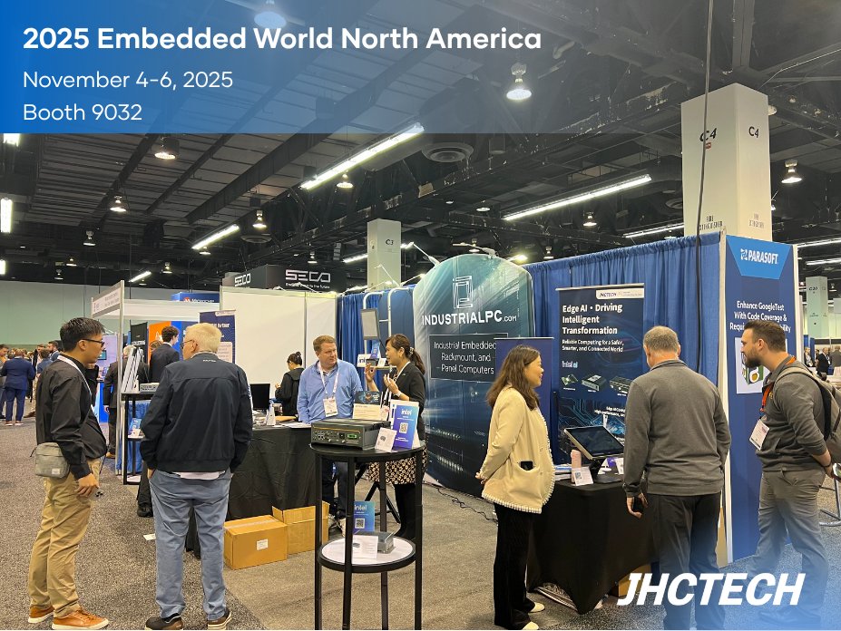 JHC_Technology's tweet image. #EW North America 2025 is in full swing! 🔥

The JHCTECH booth is attracting a lot of attention 💡

November 4-6, 2025 | Booth 9032

🤝 We invite you to join us for this grand event in the embedded systems industry~

We look forward to your visit and exchange ideas at our booth~~