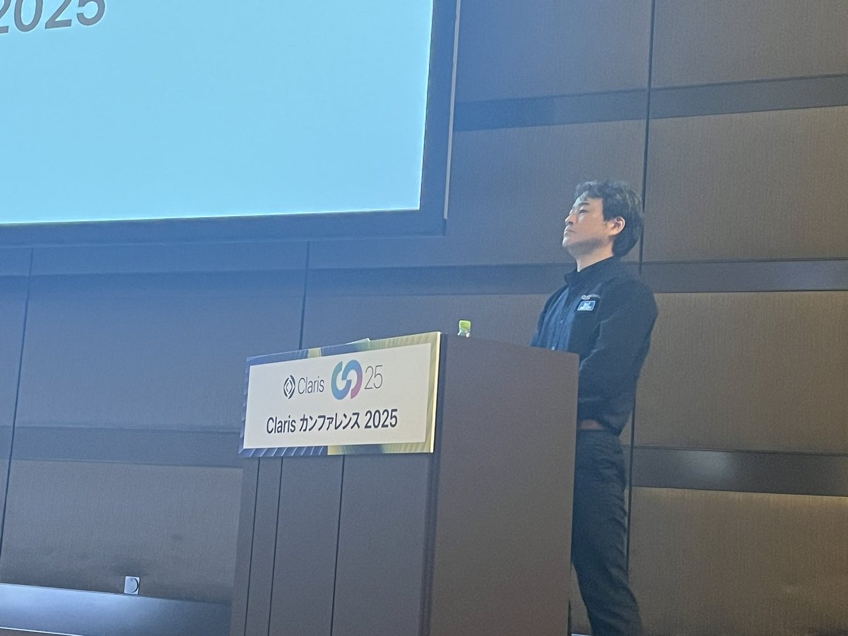 始まりましたー！
#cc25 
#Claris #FileMaker