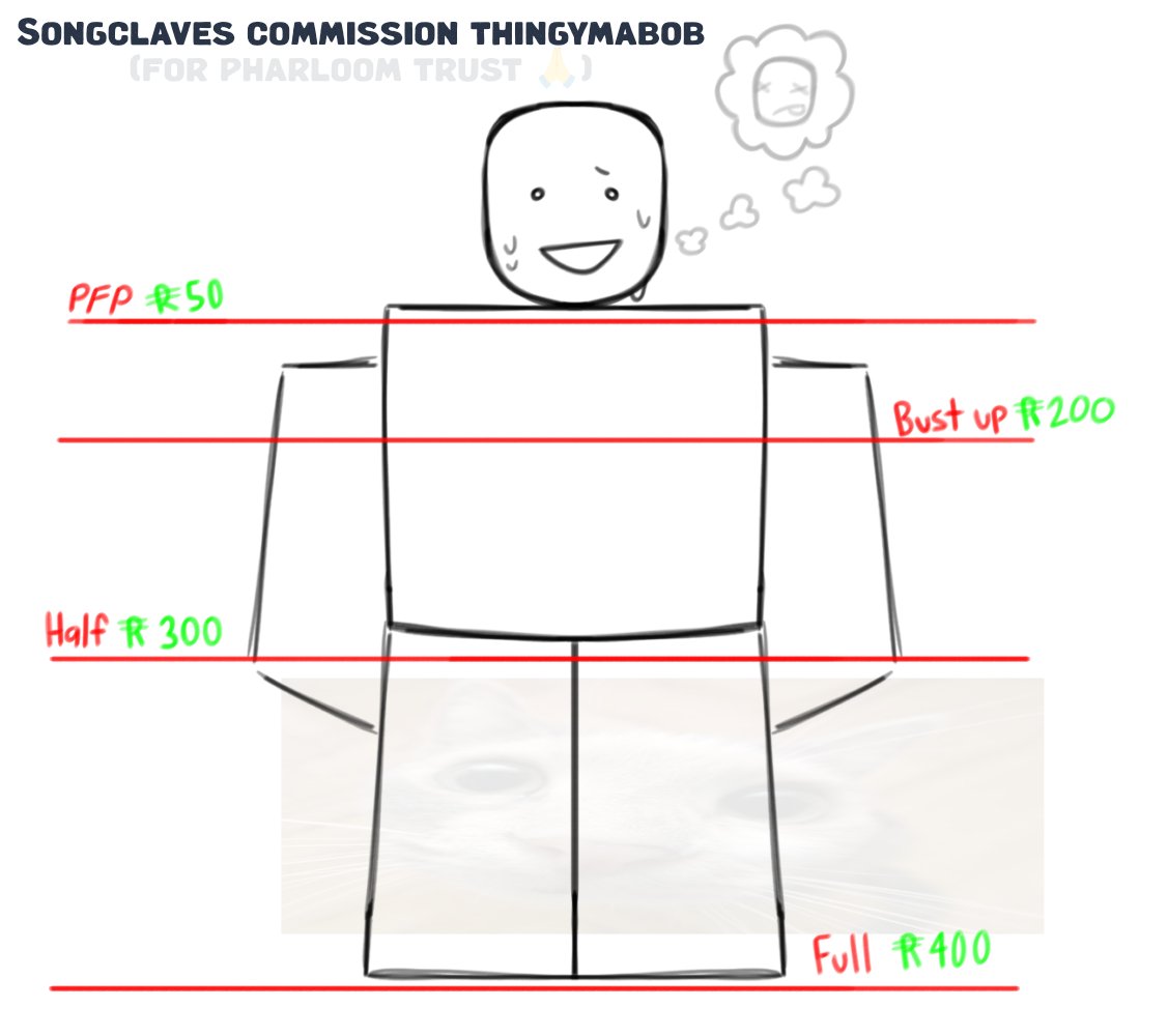 [ ‼️ROBUX COMMISSIONS OPEN!‼️]
Contact me via discord if interested! (song.clave) 

🧵
#roblox #commissionopen #art