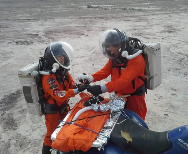 MmaarsI's tweet photo. Crew 158 |Between Protocols and Sunsets
Somewhere between data logs and dust storms, Crew 158 found what truly defines an analog mission — the human moments.
Analog missions test endurance — yet reveal connection: how a barren landscape starts to feel like home.
#Crew158 #MMAARS https://t.co/QQIWUEnfpF
