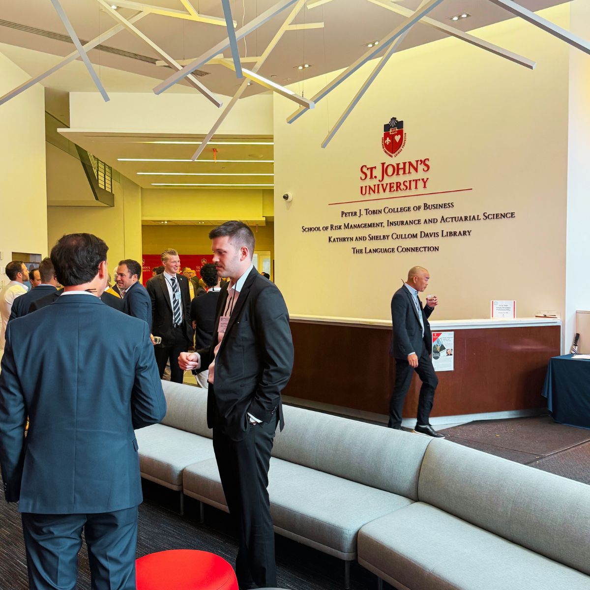 AmpcusForensics's tweet image. In the absence of communication, assumptions rule. &amp;amp; when it comes to managing claims, your phone is your best friend. 

At the recent LEA 2025 #YoungInsurance Professionals Day at @StJohnsU , one of the biggest takeaways was how collaborative communication diffuses tension.