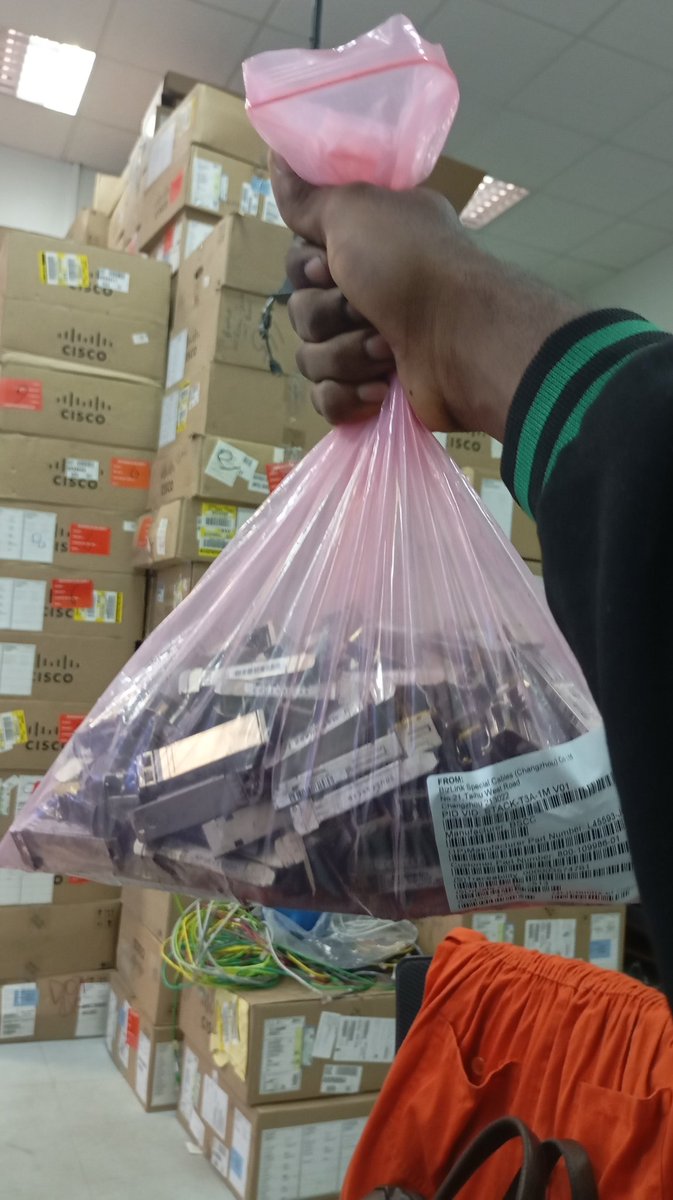 thenetstack's tweet image. I&apos;m gonna make it rain some @Cisco SFPs, soon ;)

#cisco #Networking #linux