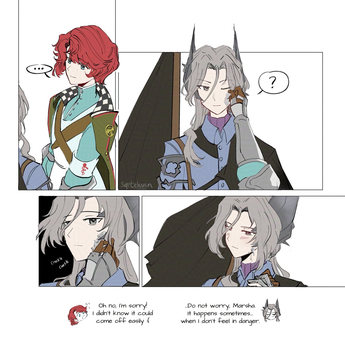 marianne lets down her walls (literally)
#Reverse1999 #sentimarsha