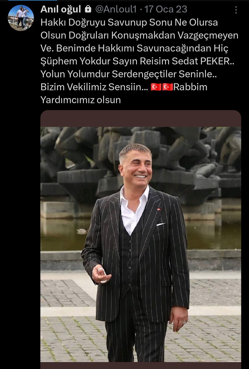 Anloul1's tweet photo. @peker_ersn @sedat_peker https://t.co/T9WTar2z7l