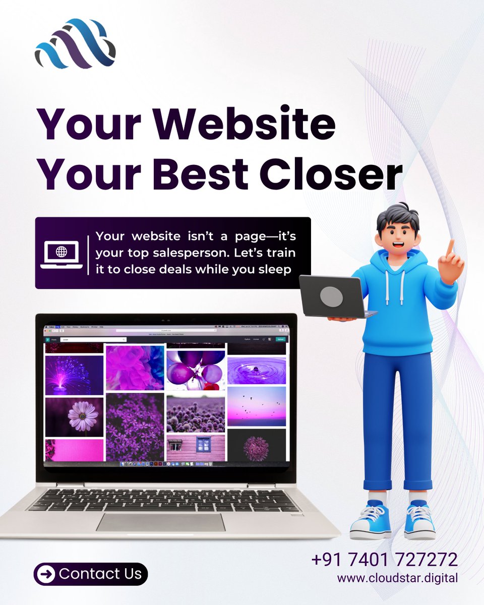 Cloudstardigi's tweet image. Your Website = Your Best Closer.🧑‍💼

Your website isn’t a page—it’s your top salesperson. Let’s train it to close deals while you sleep.

🌐 cloudstar.digital | 📞 7401 72 72 72
#WebsiteConversion #DigitalSales #UXMatters #SmartWebDesign