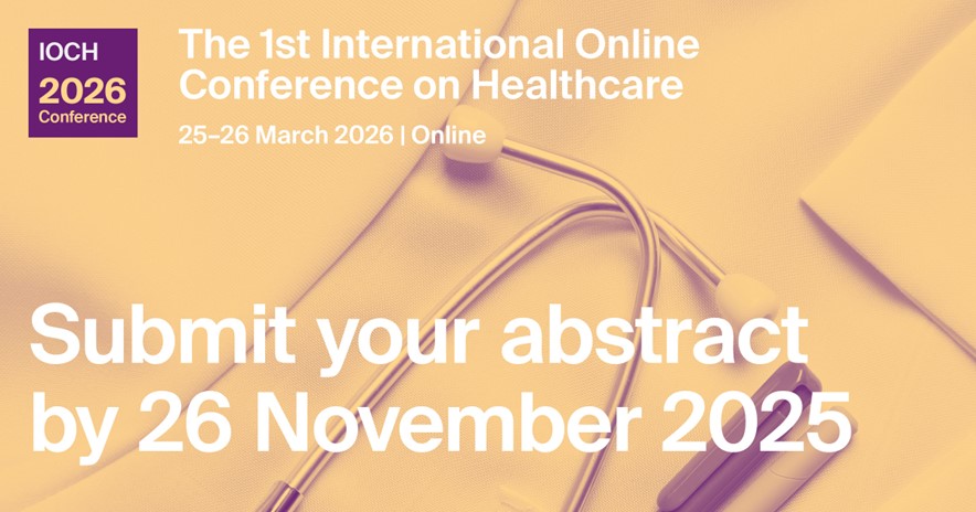 HealthcareMDPI_'s tweet image. ⏰Only 3 weeks left to submit your abstract for #IOCH2026 
 💡Share your research, connect globally &amp;amp; compete for awards (🏅200 CHF each!)
📩Submit now 
👉 tinyurl.com/ywnfehj3
🌐Info: tinyurl.com/smd4du25 
#CallForAbstract #OnlineConference #healthcare