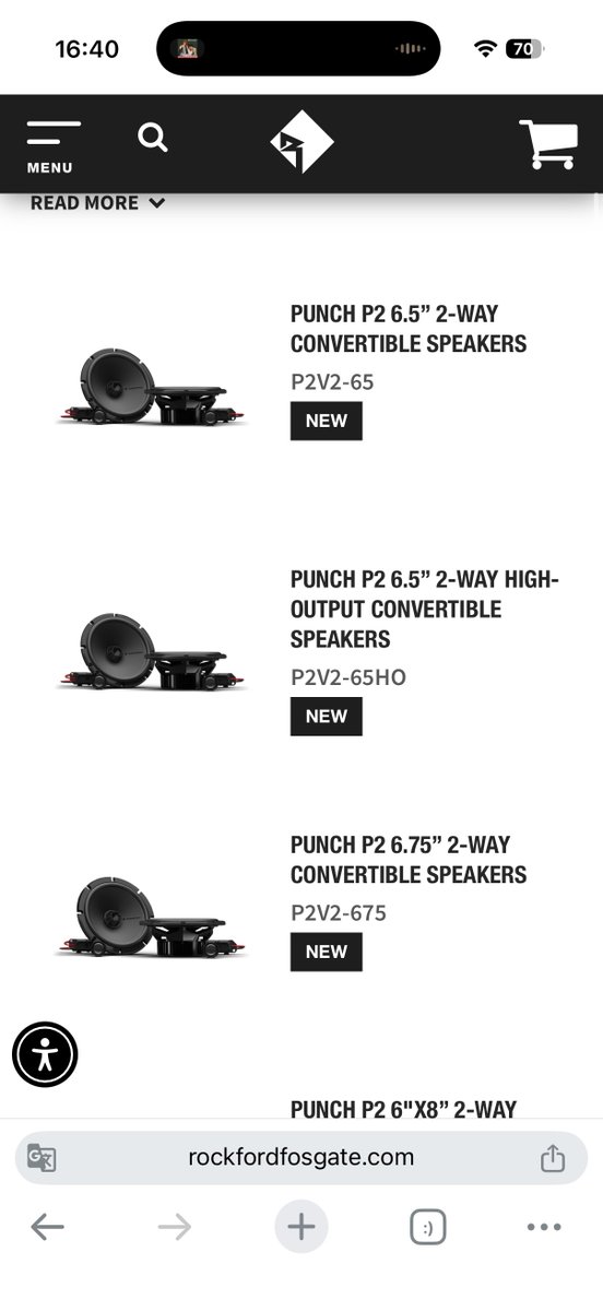 SEMAショーでロックフォードの超CoolなNewPUNCHシリーズスピーカー発表！！
2.5インチと3インチのミッドレンジとコアキシャルが両方あったり、純正対応アダプターがあったり、かなり色々な付け方が出来そうでこれぞ令和^^のスピーカーといった印象😎

日本導入あるのかしら……😅
あってほしいな……🙏