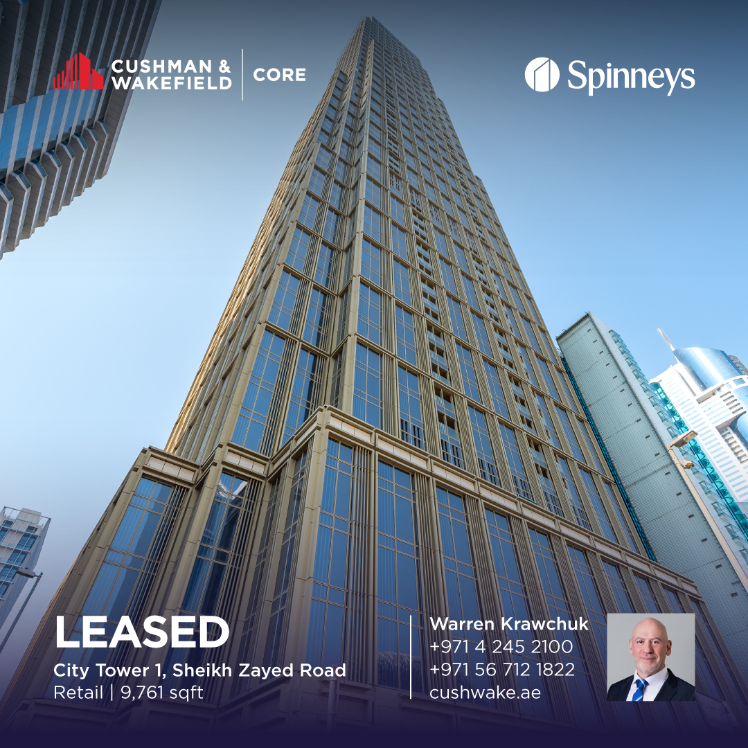 CushWakeCore's tweet image. Our Retail team represented Spinneys in a 10-year, 9,761 sqft lease at City Tower One on Sheikh Zayed Road. The new supermarket will feature a café, butchery and bakery.

Learn more: cushwake.ae/en/industries/…
#CushmanWakefieldCore #Dubai