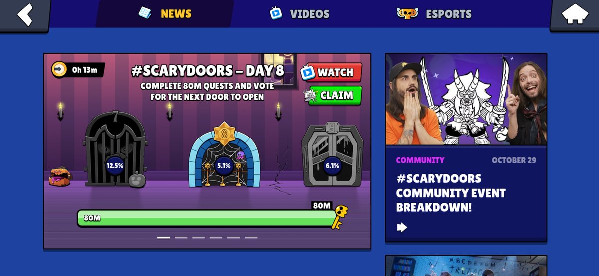#ScaryDoors #BrawlStars