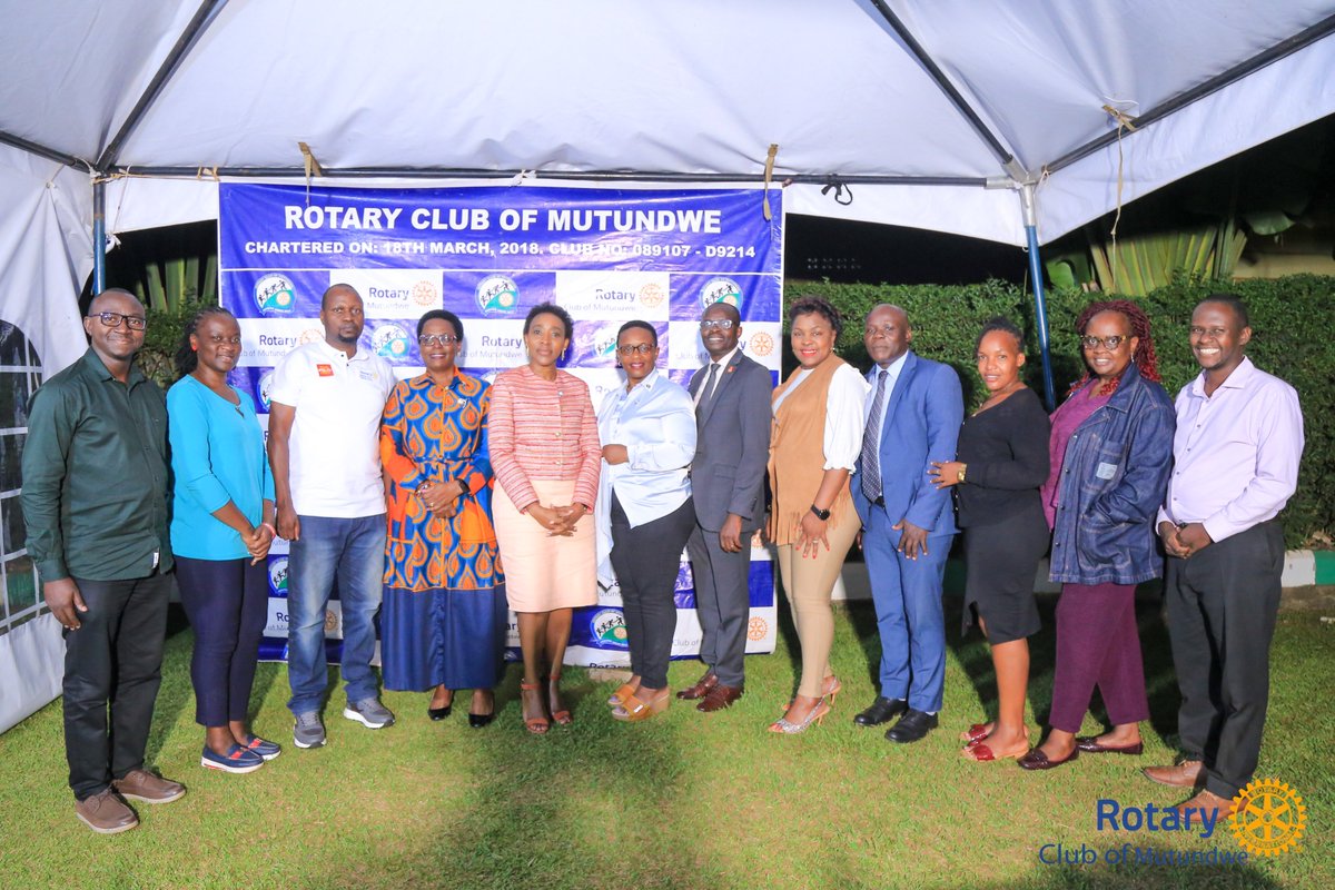 It was a beautiful evening with Rotary Club of Mutundwe.

We held a warm Club Assembly, welcomed new members to our Rotary family, and received a heartfelt TRF contribution a gift toward creating lasting change.

To our new Rotarians: Welcome. Your journey of service begins.

To