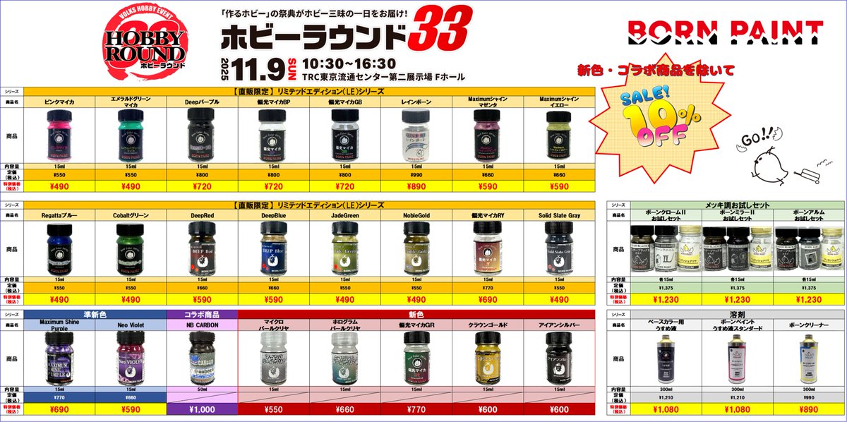 ボーンペイント FSSカラーセット - メルカリ ボーンペイント FSSカラー 
