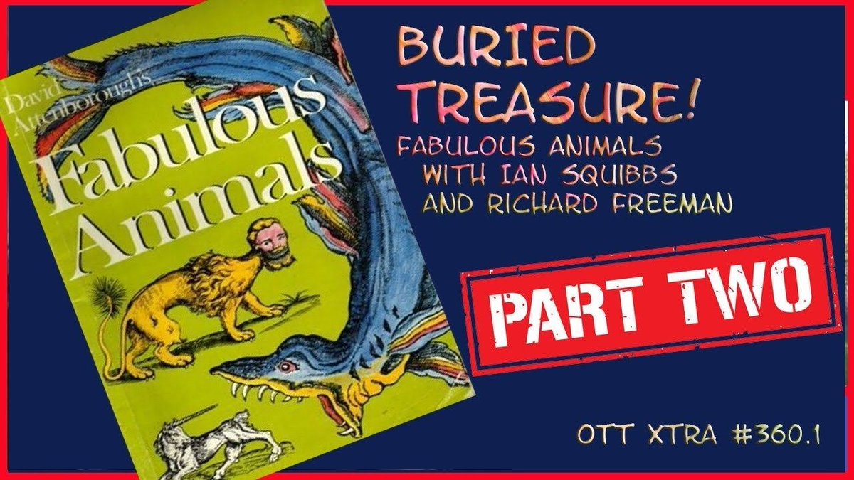CFZJon's tweet photo. BURIED TREASURE! Fabulous Animals Pt 2 with Ian Squibbs and Richard Freeman OTT Xtra #361.1 

Back in 1975, there was a TV show called Fabulous Animals which was presented by none other than the legendary, David Attenborough.

https://t.co/3wab28vYna 

#cryptozoology #cryptid https://t.co/1TpbHjKqh7