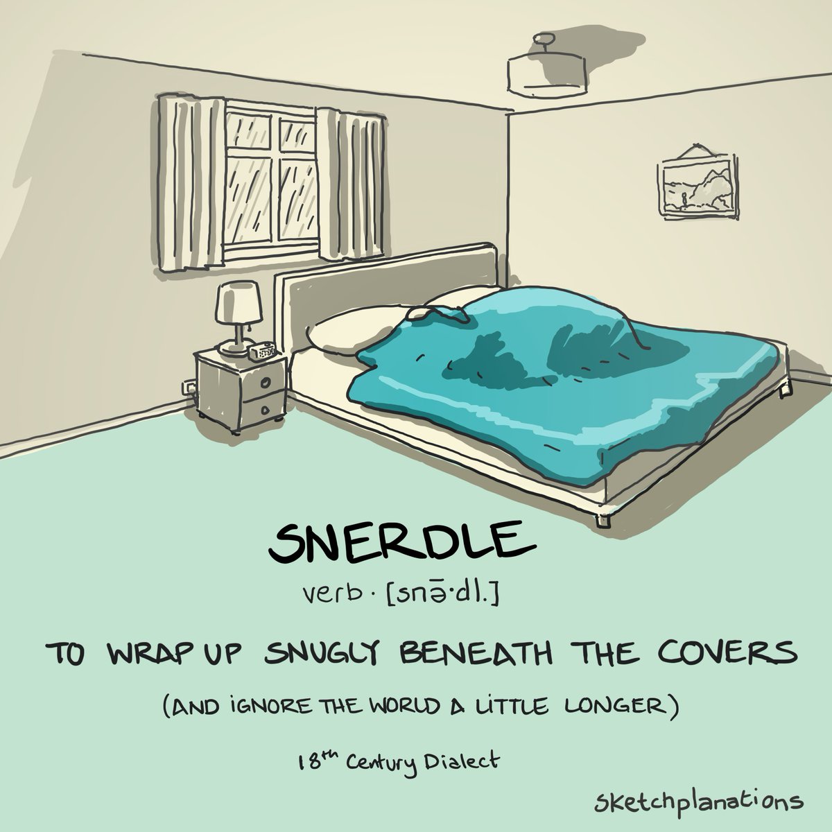 sketchplanator's tweet image. November is usually a good month to start thinking about snerdling