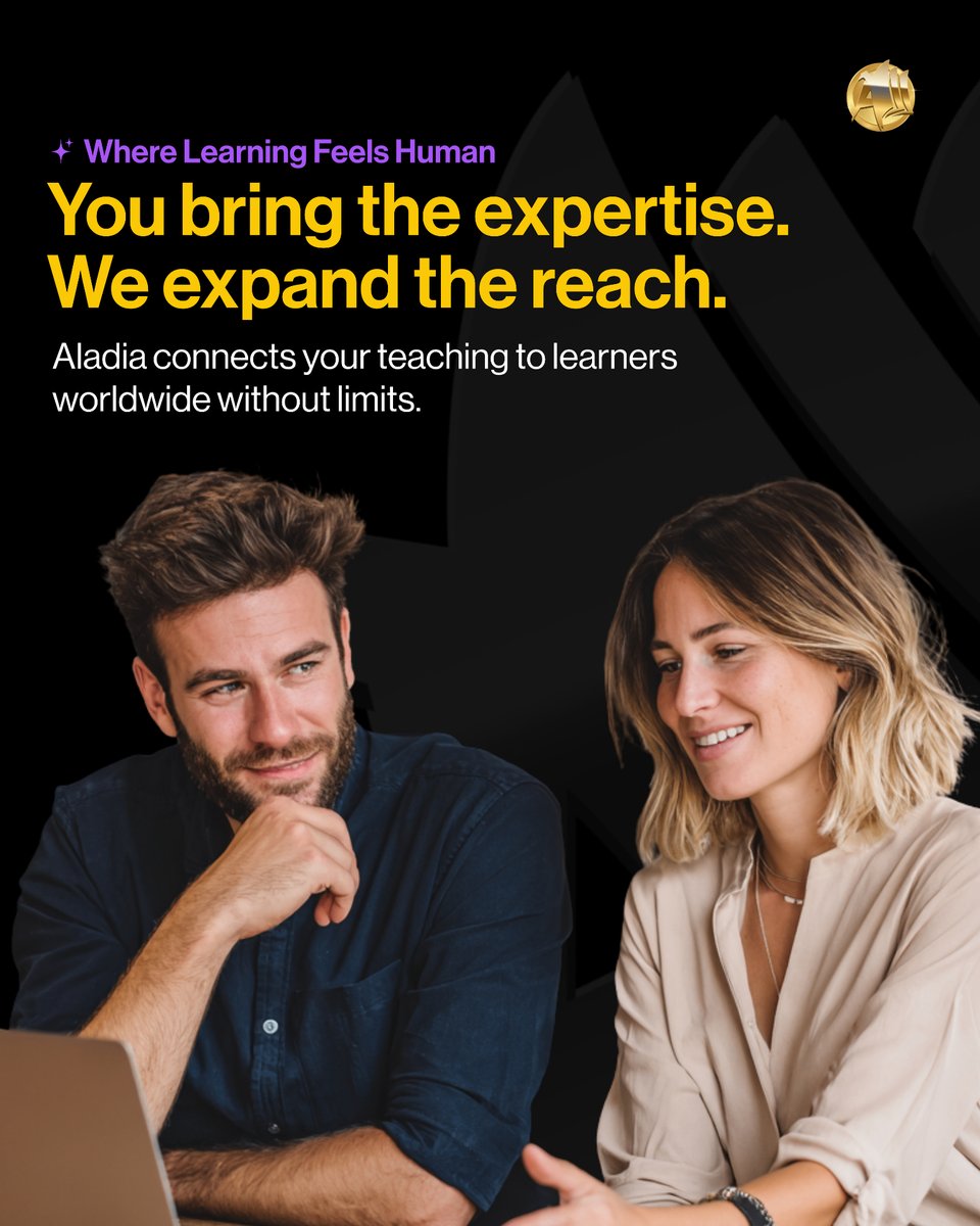 Aladiacorp's tweet photo. You bring the expertise.
We bring the reach. π
Aladia connects your teaching to learners worldwide - no limits.
Click Here To Join ALADIA:
https://t.co/jWLsZnMDgI
π
Book your 1:1 Onboarding call:
https://t.co/JPQqEUWK4K
#TeachOnline #Aladia #OnlineLearning #EdTech https://t.co/E76U1pls7Y