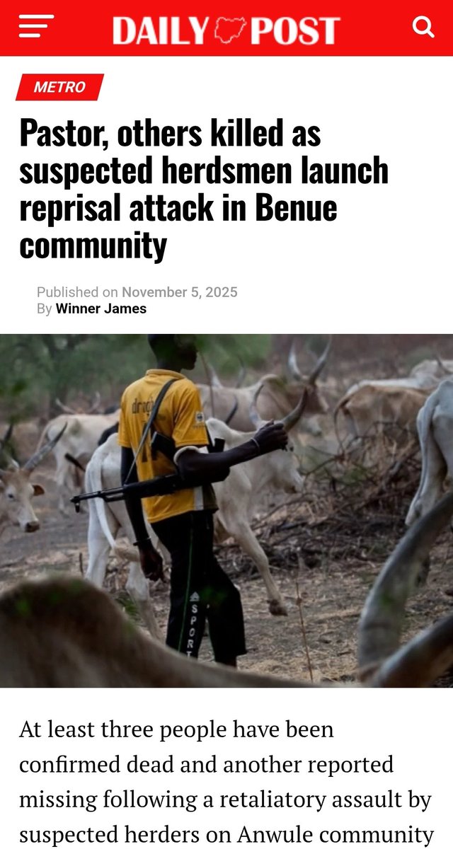 hapihila's tweet photo. Why is @realDonaldTrump, still delaying his invasion of Nigeria? It's obvious Nigeria government can't protect it's citizens. Since after his threat of invasion, the christian genocide has increased unabated. Invade immediately and balkanize Nigeria.🙏🏿
@SenTedCruz @DeptofWar https://t.co/iTkL6oAuBR