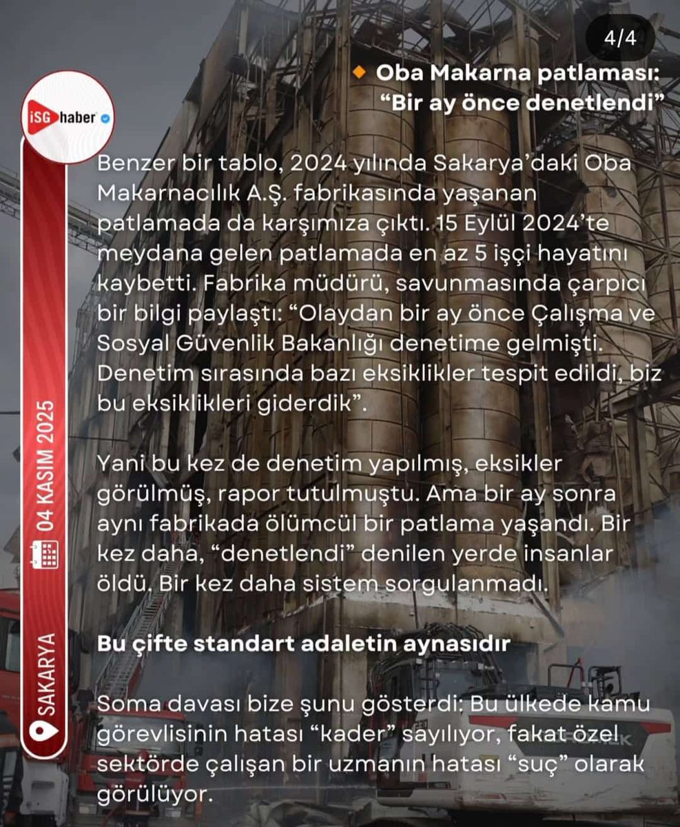 #işgüvenliğiuzmanınaadalet