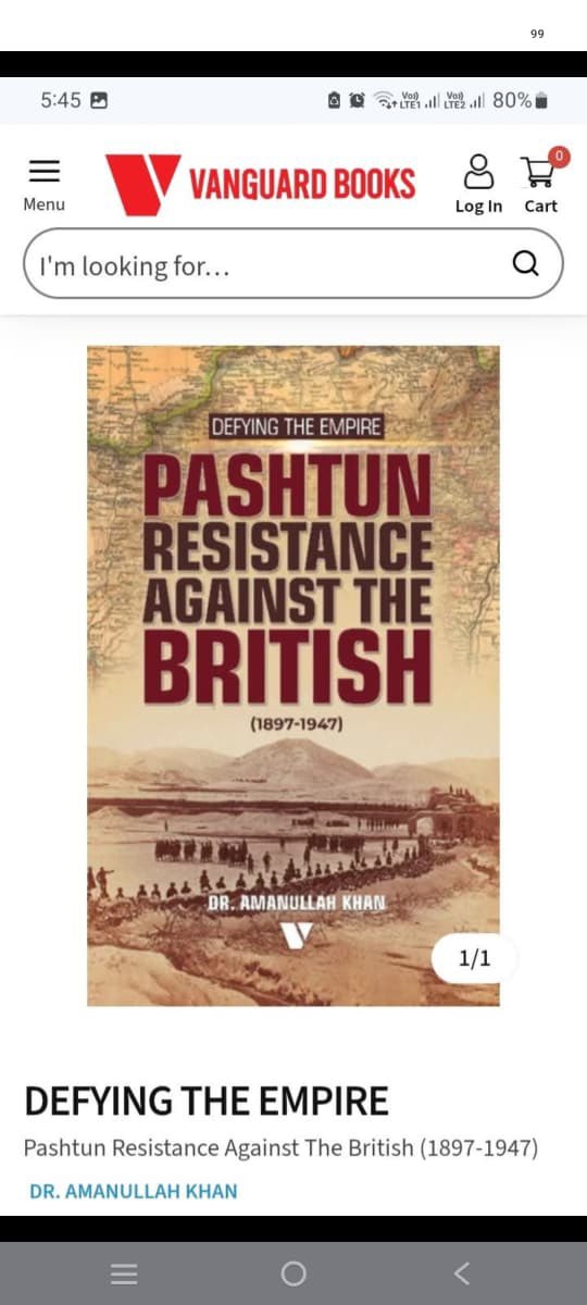 Amanullah Khan is the beating heart of the Quaid I Azam University’s History Department (Islamabad). 

One could not wish for a finer colleague.   

incredibly proud of him as he joins a constellation of authors with his first book! 

It just released from Vanguard &amp; it tells a