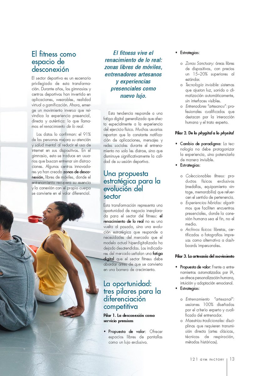 manelvalcarce's tweet photo. ✍️📖 ¡Ya disponible! Nuevo artículo Revista 121 Gym Factory: El RENACIMIENTO de lo real en el FITNESS: más allá de la
digitalización. No te lo pierdas 😉

🔗 Leer mas 👉 https://t.co/posJ1PQAe7

#fitness #digitalización #real #tendencias #gimnasios #gymfactory #gestiondeportiva https://t.co/MzeqU6PvIp