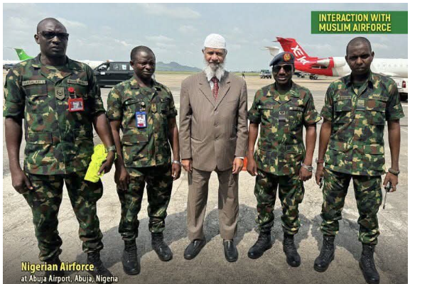 Cassavaflour's tweet image. what was Nigeria military thinking when they welcome this man and even made it public?
An international known terrorist sympathizer