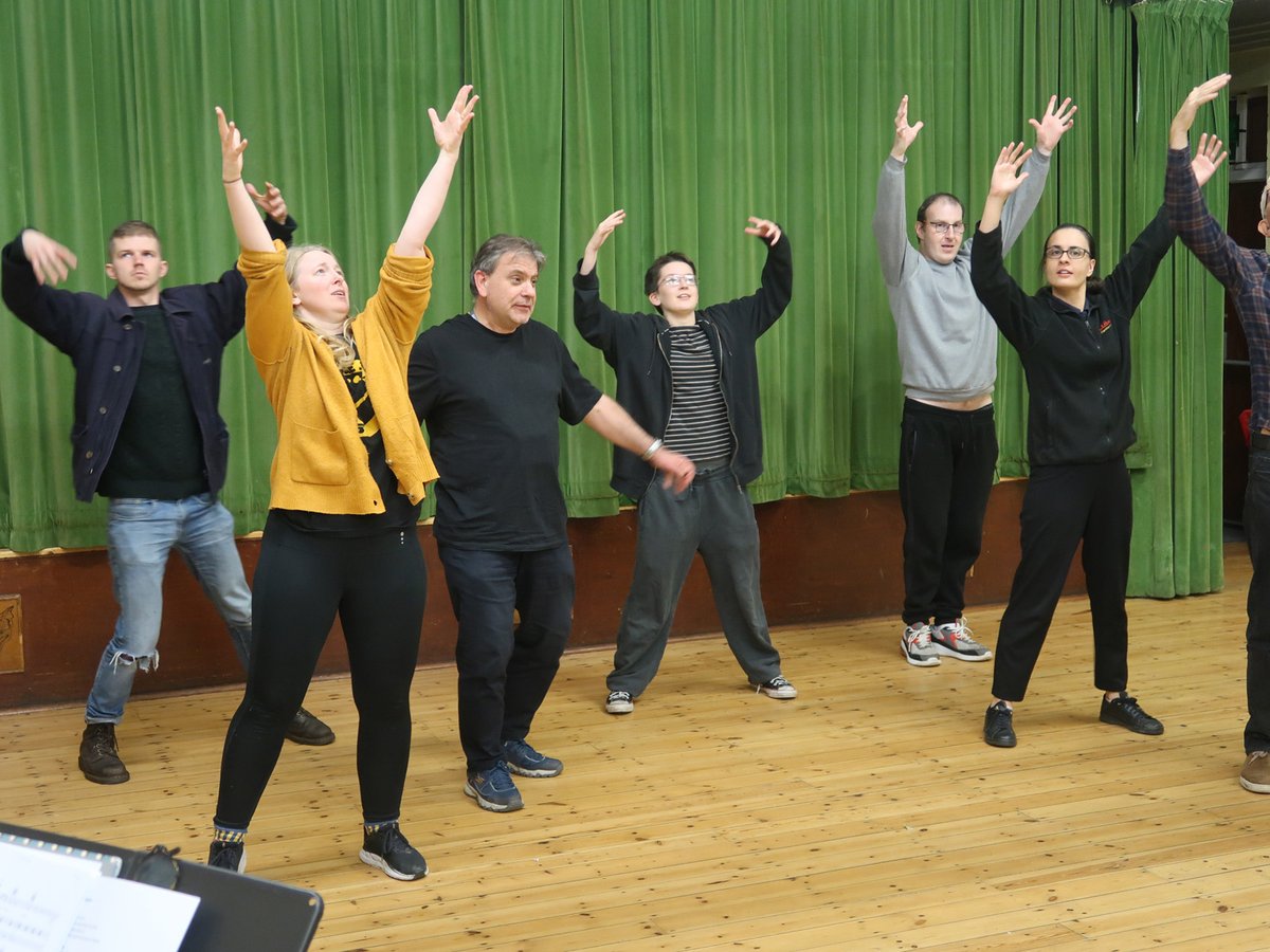 Rehearsals are going well for Beauty and The Beast. ticketsource.co.uk/st-peter-s-pla…