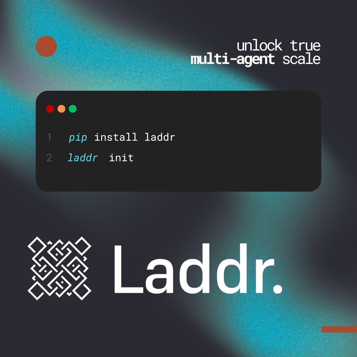 AgnetLabs's tweet photo. 🚀 Big news from AgnetLabs!
Introducing Laddr🪜— a scalable, open-source multi-agent framework to build, run, and grow AI agents that work together.
Star it, fork it, break it, build with it.
🔗 https://t.co/bVwDrWRBWj
#AI #AgenticAI #OpenSource #DevTools #Agnet #Laddr https://t.co/aWE8mJkYQT