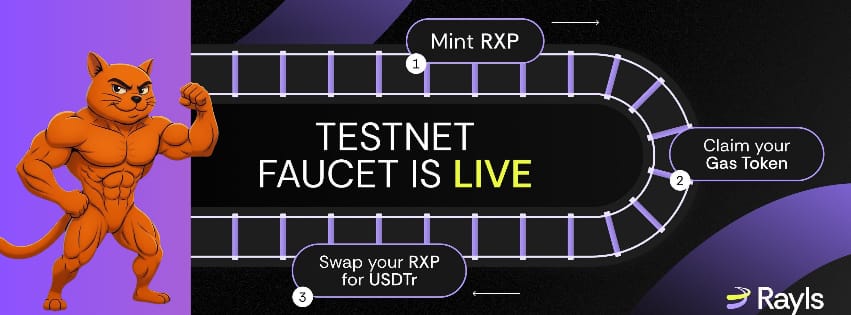 Web3Reis's tweet image. The onchain world is evolving fast — and I’m here for it. ⚡

@RaylsLabs   is laying the rails for the future of onchain finance, starting with a next-gen DEX that connects liquidity and powers smoother swaps. 🌐
This could be the foundation of a $100T network in motion. 🚀

At…