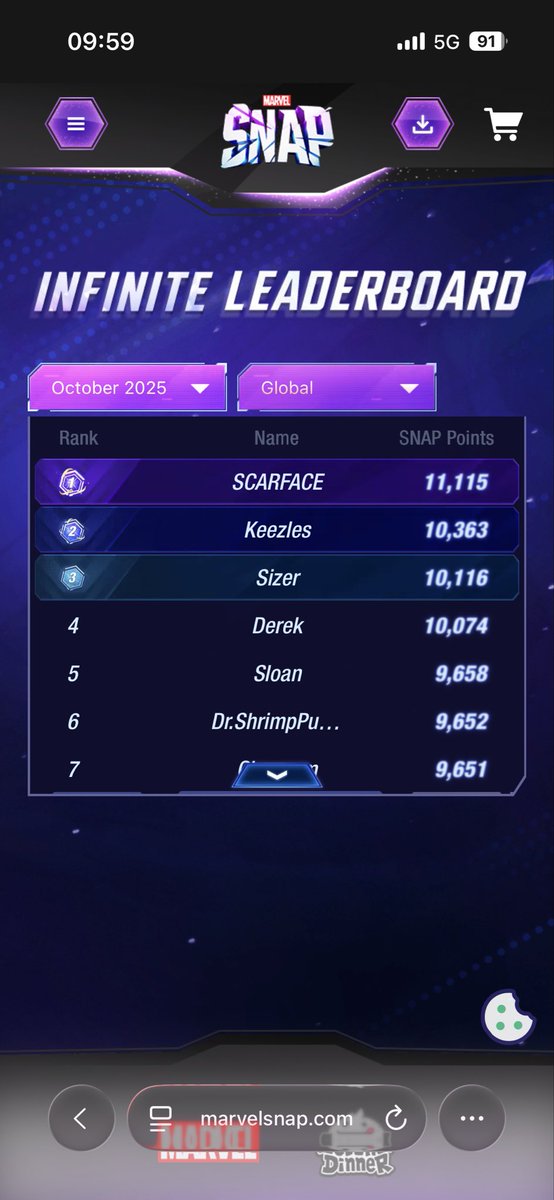 2025 October #1

#MARVELSNAP