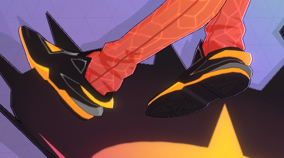 ranpirds's tweet photo. speaking of which taking advantage of a minor visual bug to get a reference shot ive never really needed: soles of kazans shoes https://t.co/5qb1534fVQ