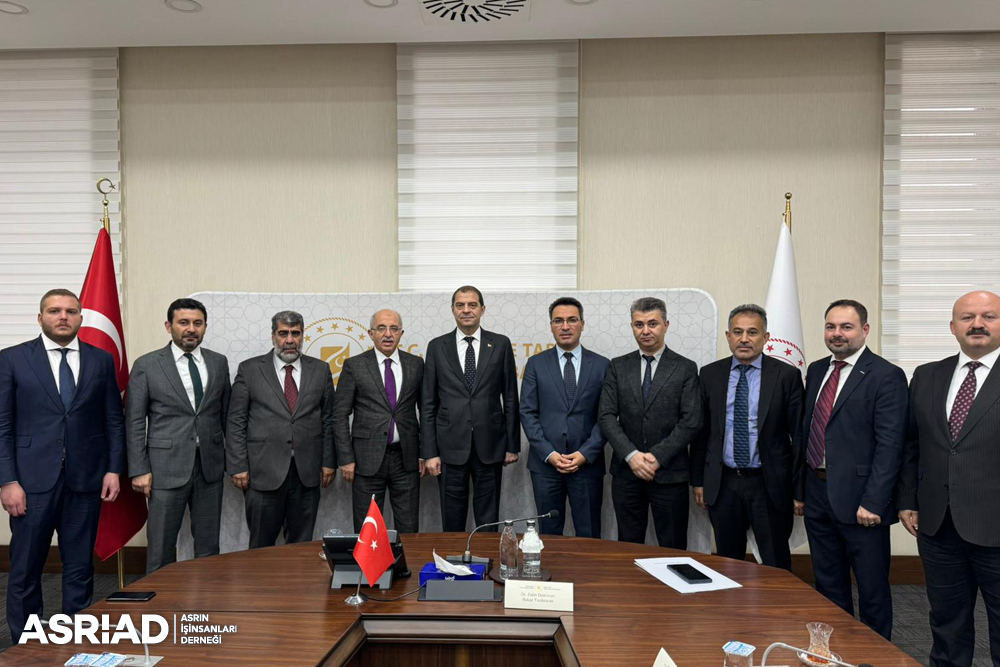 ASRİAD olarak enerjide yerli üretim ve verimlilik vizyonuyla hareket ediyoruz.

Genel Başkanımız Cemil Yıldız ve Yönetim Kurulu üyeleri, Ankara'da Enerji ve Tabii Kaynaklar Bakanlığı'nı ziyaret ederek Bakan Yardımcısı Sayın Dr. Zafer Demircan ile bir araya geldiler.

Ziyarete,