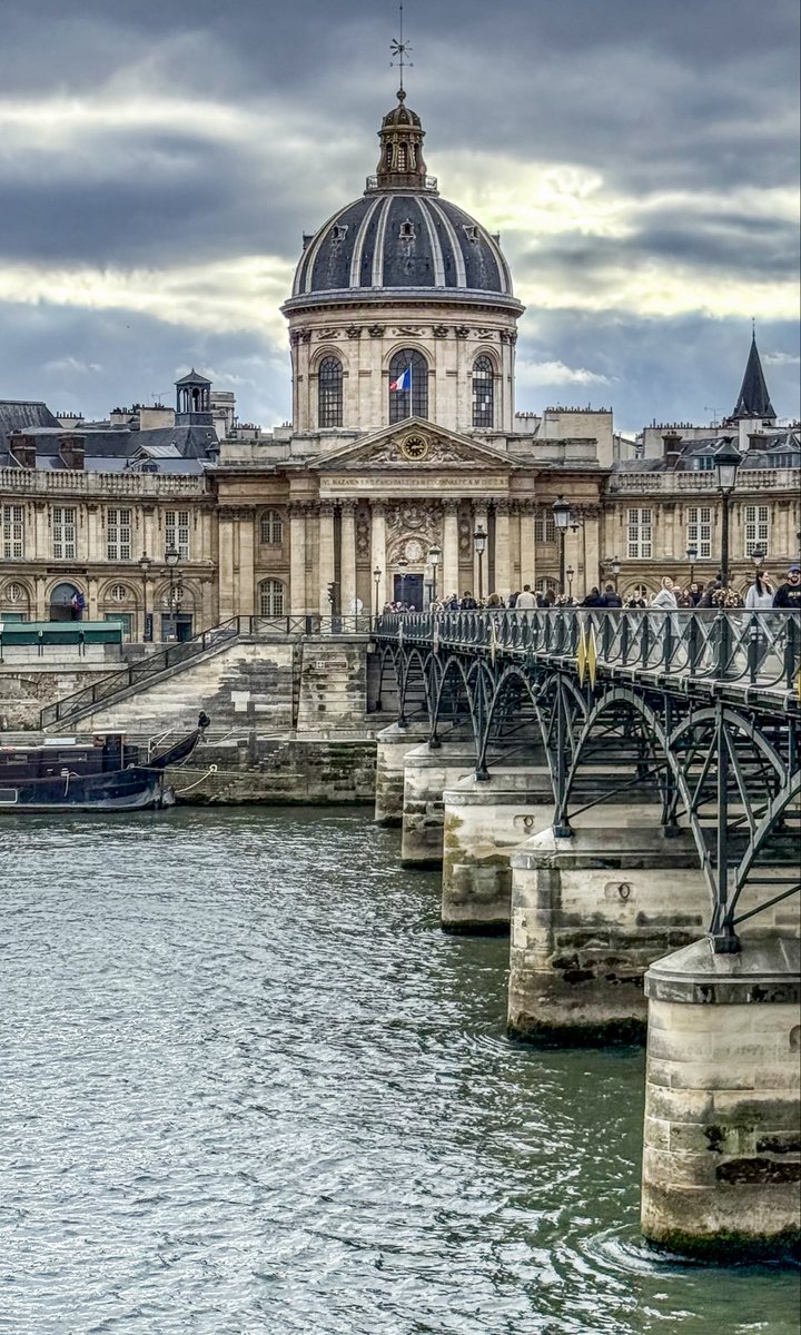 BellandaInParis's tweet image. Took a step back from the routine the other day to notice the beauty that is always there. Sometimes all it takes is a moment of stillness and perspective to see things in a new light. Sharing a glimpse of my walk. 
#paris #institutdefrance 
#pontdesarts