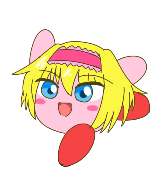 女の子カービィ 