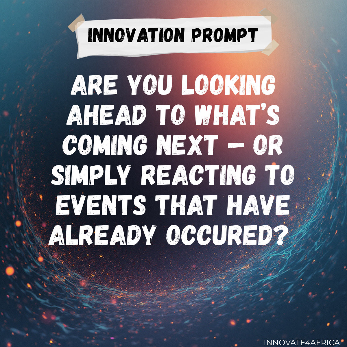 Innovate4afri's tweet image. #FutureThinking
#ProactiveInnovation
#LeadershipMindset
#AnticipateTheFuture
#Innovate4Africa