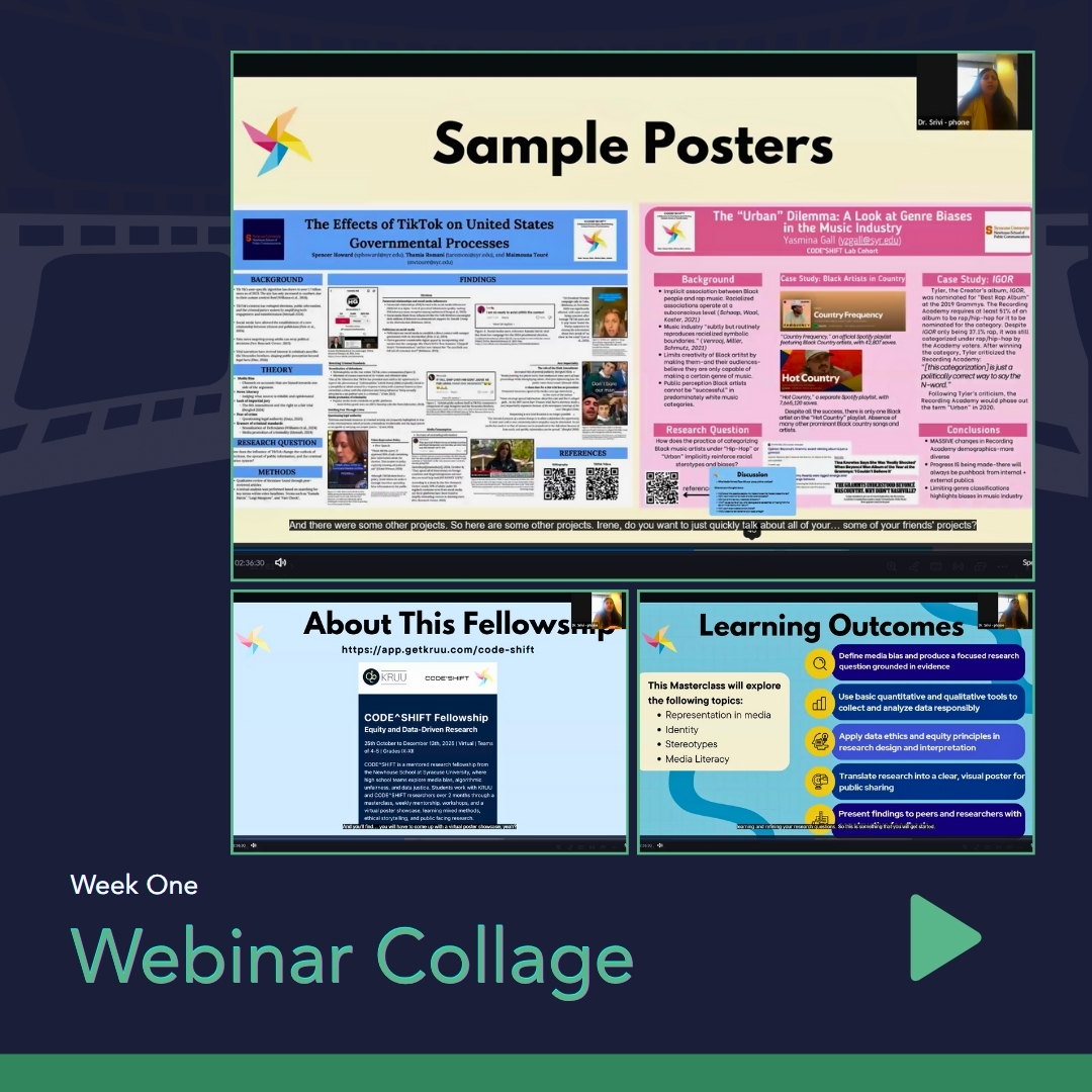 KruuEdtech's tweet image. The first session of CODE^SHIFT kicked off with incredible energy and insight!

What truly stood out was the students’ depth of thought — their questions, observations, and reflections demonstrated critical thinking skills well beyond their years. 

#Kruu #CodeShift #Syracuse