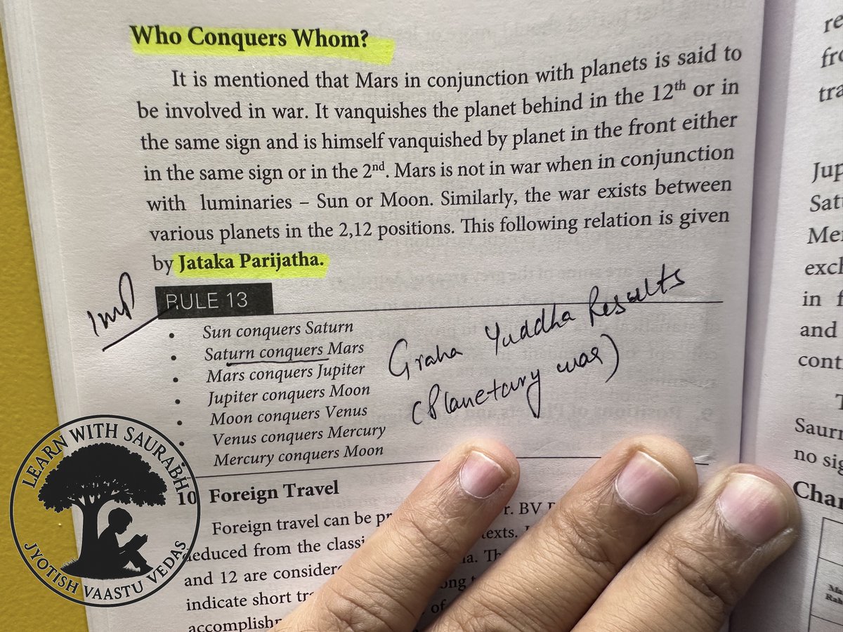 Super Interesting Jyotish topic :)
So.. when two planets are together in same house, who wins the planetary war ??
Save / Bookmark &amp; Thank me later..

This simple rule from Jataka Parijatha can change the way you look at conjunctions &amp; Planetary wars

Yuti / Conjunction isn’t