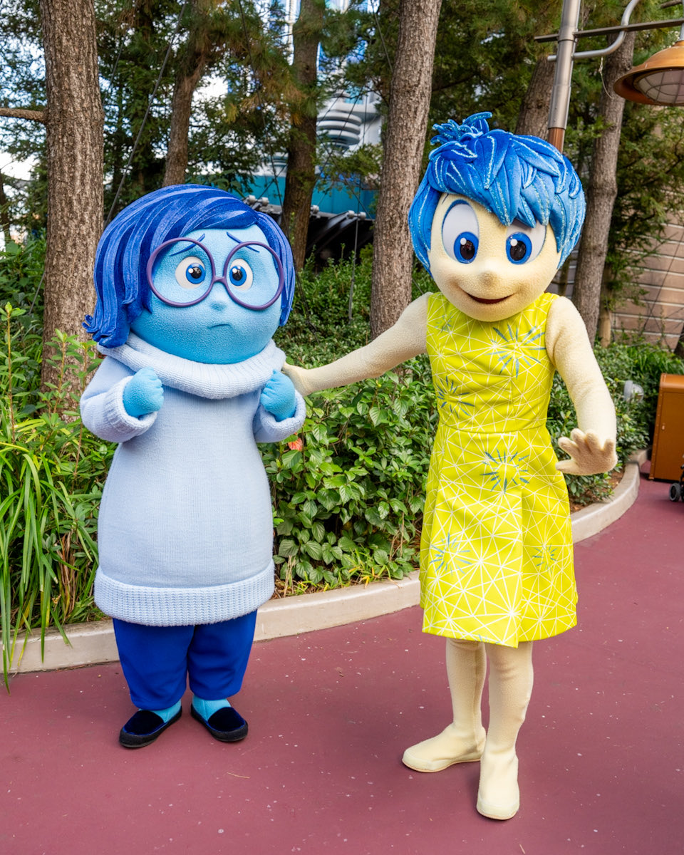 ヨロコビ、カナシミが久しぶりに登場！ 東京ディズニーシー