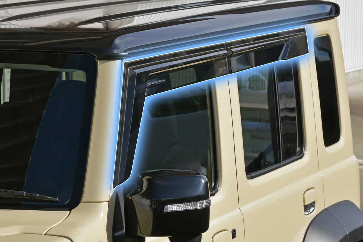 新発売＜＜ ⠀ ジムニーノマド[JC74W]用 『ウィンドウエアロバイザー