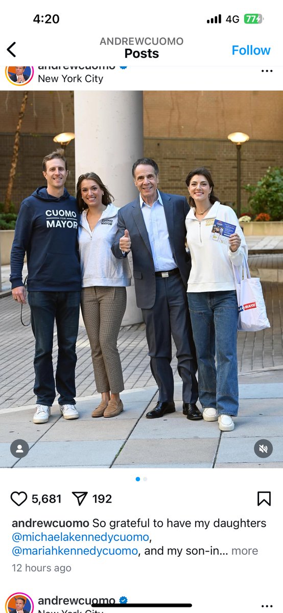 Guess who’s salty he lost 🤣🤣🤣🤣 he turned off his comment section on ig . Hahahha . No more cuomo #zohranfornyc