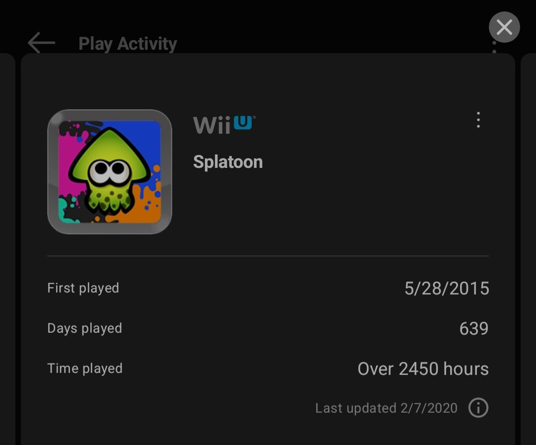 Db1322's tweet image. My WiiU has been in an inoperatable state for a long time so it's nice to be able to finally see how many hours I put into these 4 titles
