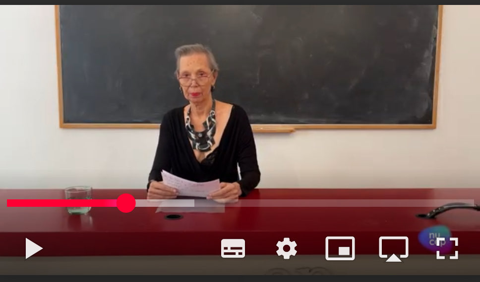 Graciela Sobral nos presenta el Grupo de Investigación Anorexia y Bulimia que se impartirá en el curso 2025-2026 en la Sección Clínica de Madrid (Nucep).

youtu.be/5pF847Ptpwc