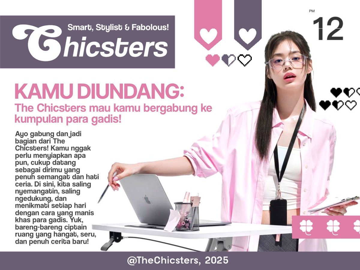 let’s go cewek-cewek cantikku, it’s your time to shine!