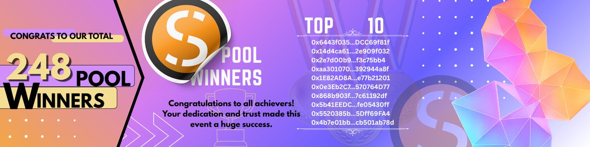 Sploshapp's tweet photo. 🎉 Congrats Splosh Fam! 🏆

We’ve got 248 Pool Winners! 💥
Rewards will be distributed this month — stay tuned! 🚀💎

Keep shining and achieving — this is just the beginning for the Splosh community! 🚀💎

#Splosh #PoolWinners #CryptoCommunity #SploshFam https://t.co/ZccO1OHMFB