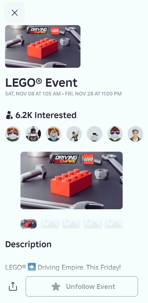 Hi ze'teams, Lego® Official kolaborasi sama Driving Empire dong!😮
----------------------------------
tulis pendapat ze'teams di kolom komentar!😁💬
=======================
tags :
#roblox #lego #drivingempire