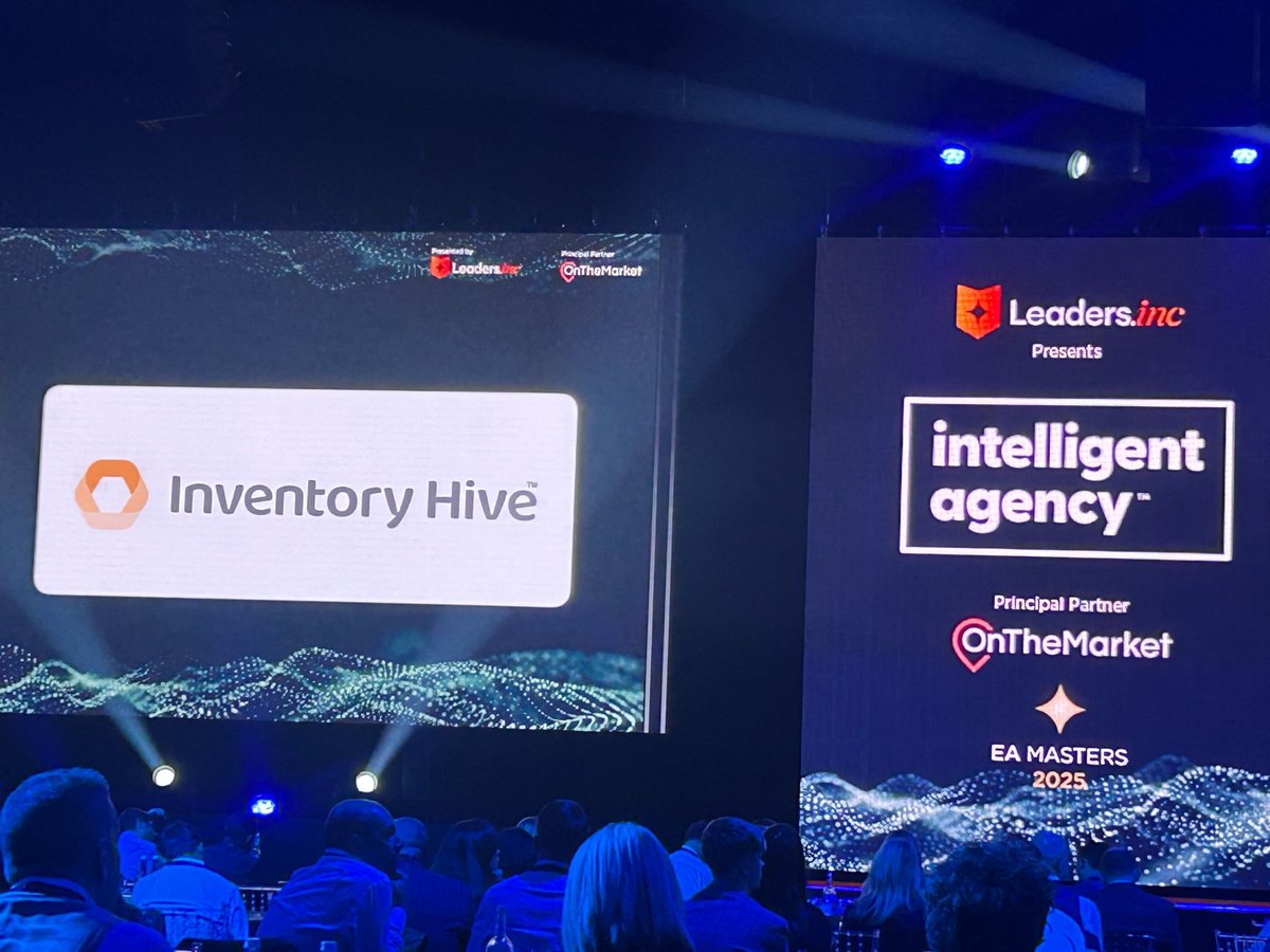 🎉 Double award for Inventory Hive at the @eamasters_

🏆 Bronze – Medium Supplier
🚀 Innovation &amp; Improvement Award

We’re honoured to be recognised among amazing suppliers — and even more grateful that these awards were voted for by our customers 💛
