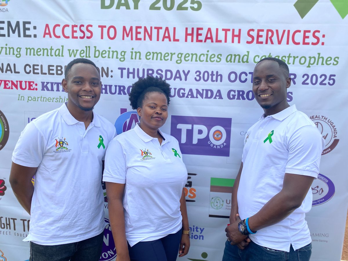 TpoUg's tweet image. -Wellbeing in Emergencies and Catastrophes.” The event was held at #Kiteezi where; for the victims of last year's landfill disaster, the wounds are still fresh. “Investing in mental health is investing in recovery.” said Dr. Driwale Alfred @MinofHealthUG #MentalHealthDay2025