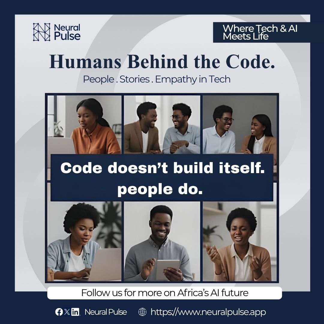 neural_pulse_ai's tweet image. Tech doesn’t build itself.
People do.

Behind every app, every line of code there’s a human story.

Let’s not forget that empathy drives innovation.