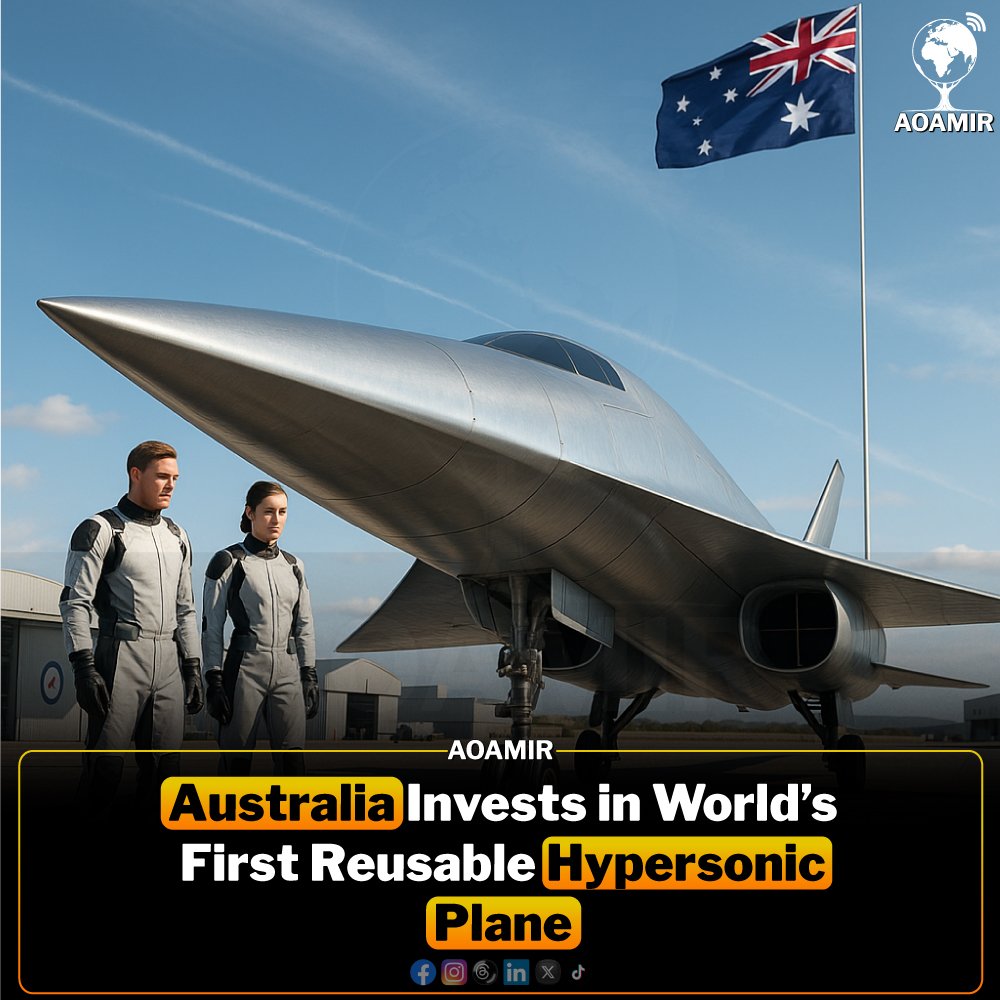 AOAMIR_Official's tweet image. Australia’s Hypersonix Raises $46M for Hydrogen-Powered Mach 12 Aircraft
#Hypersonix #Aerospace #HydrogenTech #Innovation #DefenseTech #AOAMIR