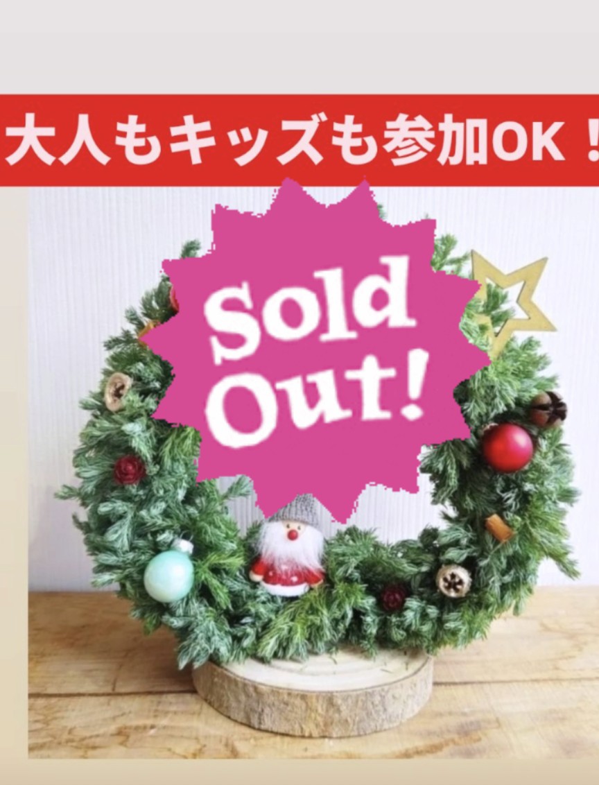 クリスマスリース (sold out) No.R5♡Sold outミニリース クリスマス