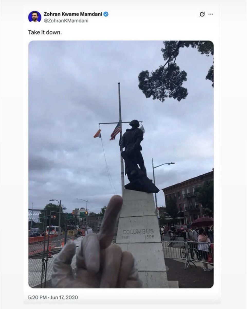 luigipezzolo's tweet photo. #CancelCulture al potere.

#NewYork #Mamdani https://t.co/ica8khJUgN