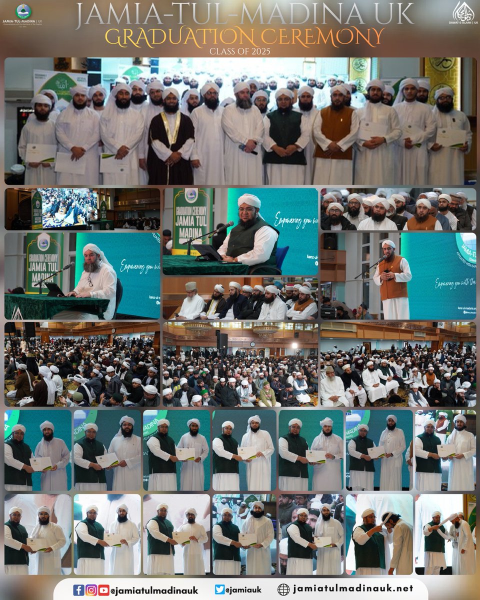 jamiauk's tweet photo. Jamia-Tul-Madina UK - Graduation Ceremony 2025 https://t.co/NRck4QylaC