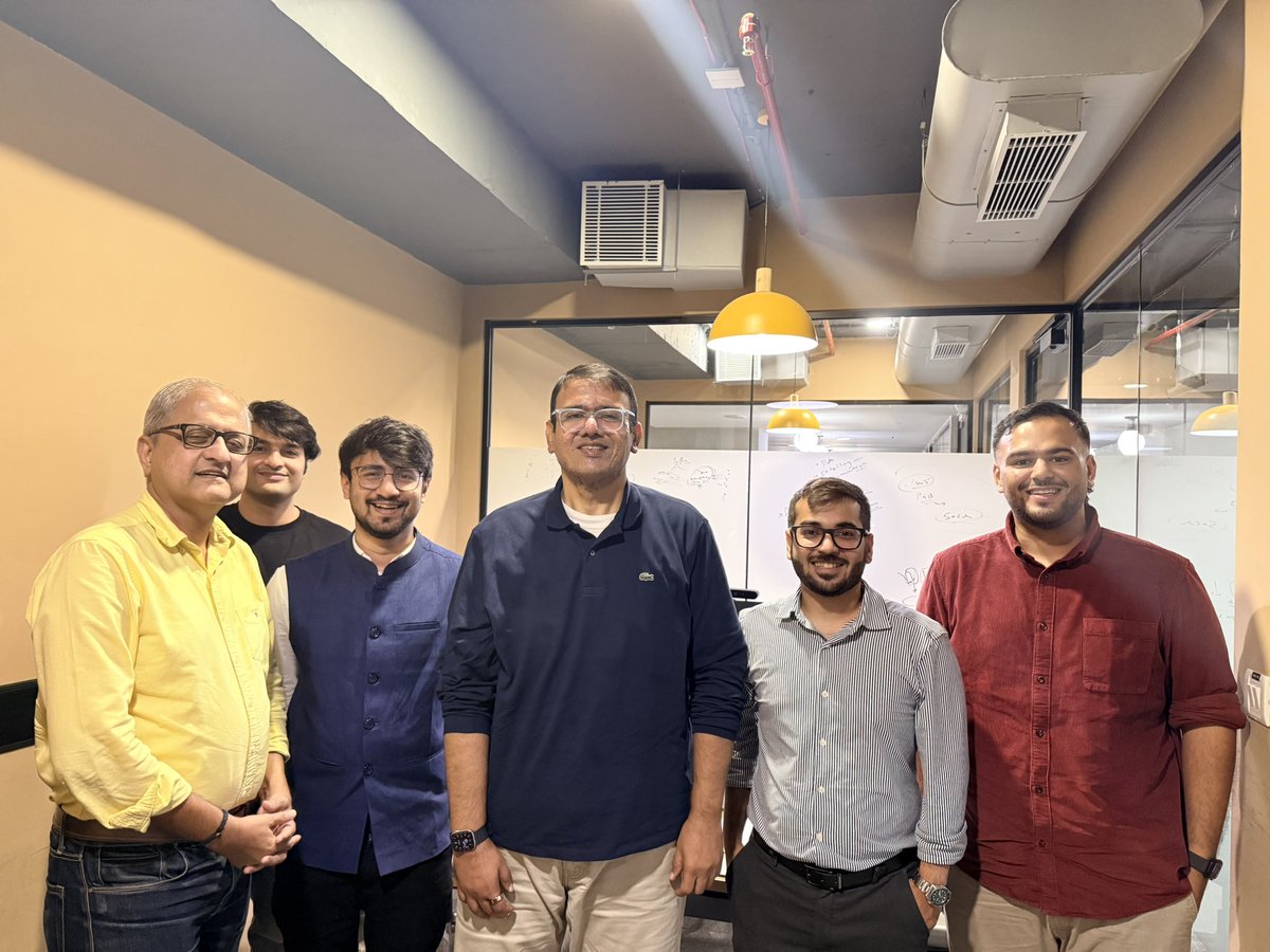 Visited <a href="/DataSutram/">Data Sutram</a> office. Amazing growth. <a href="/NinadKarpe/">Ninad Karpe</a> <a href="/vazzupk/">Vatsal Kanakiya</a> <a href="/smeetmehta02/">Smeet Mehta</a>